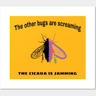 Cicada Posters and Art